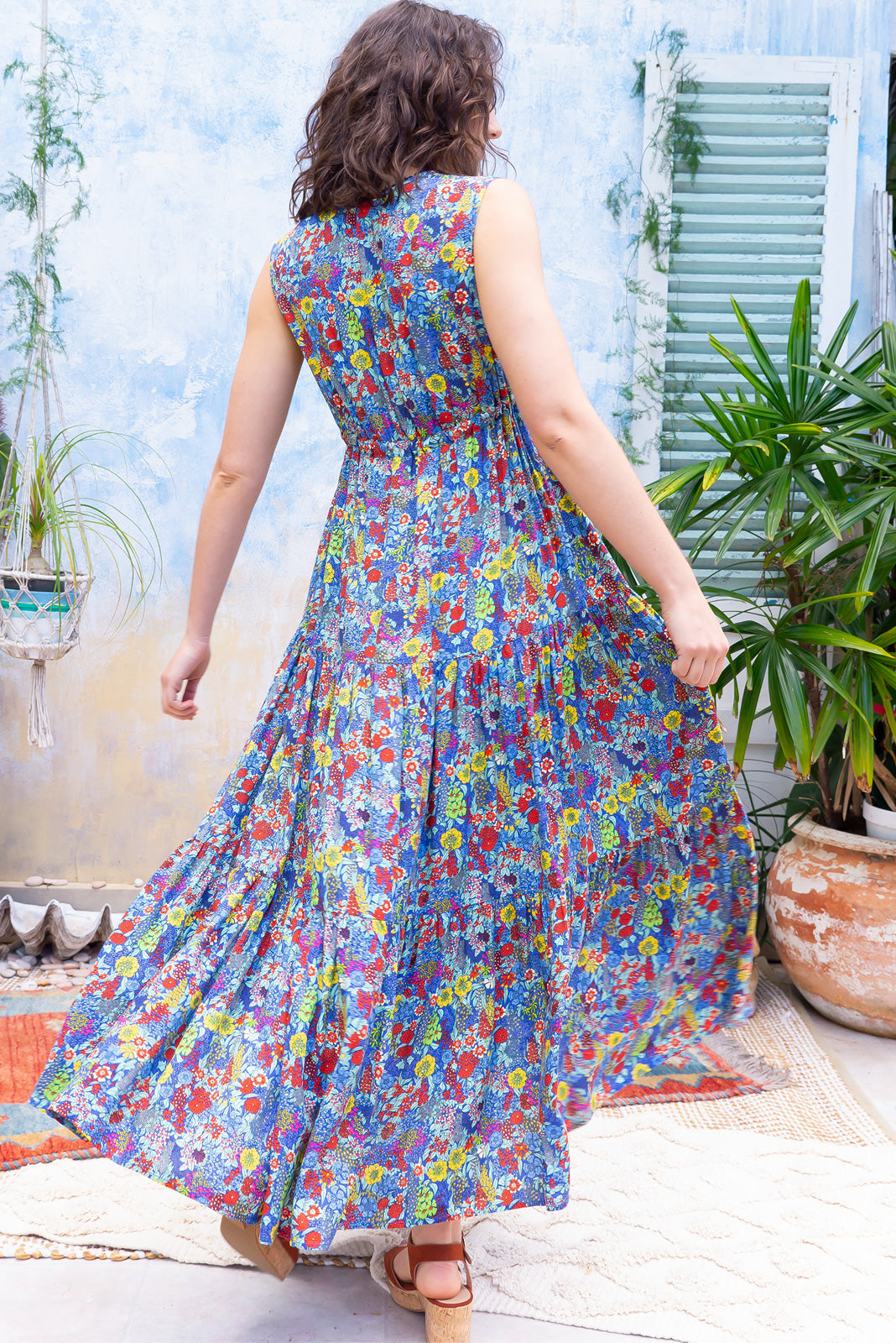 Piccadilly Blue Garden Dress | Mombasa ...